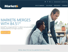 Tablet Screenshot of market6.com